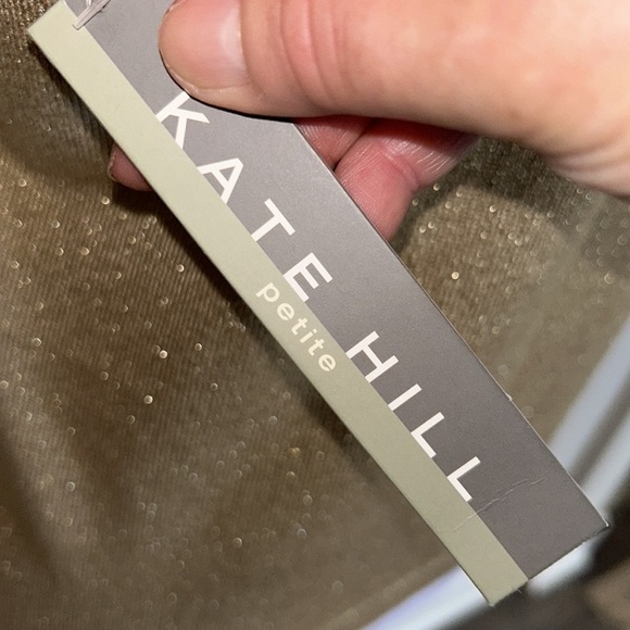 NWT Kate Hill Golden Sparkle “Winning Combination“  Short Sleeve Turtleneck - Picture 4 of 7